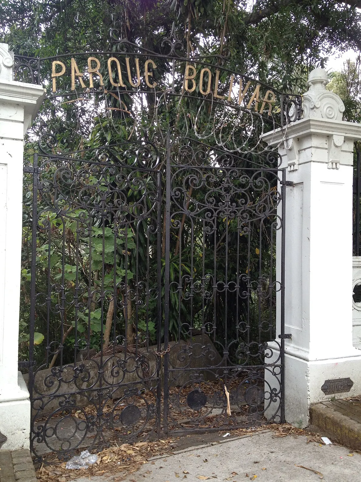 Parc naturel urbain Simón Bolívar — ancien zoo