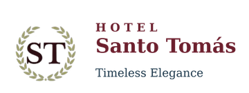 Hotel Santo Tomás horizontal logo